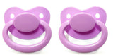 Light Purple New Large Plain Color Adult Pacifier