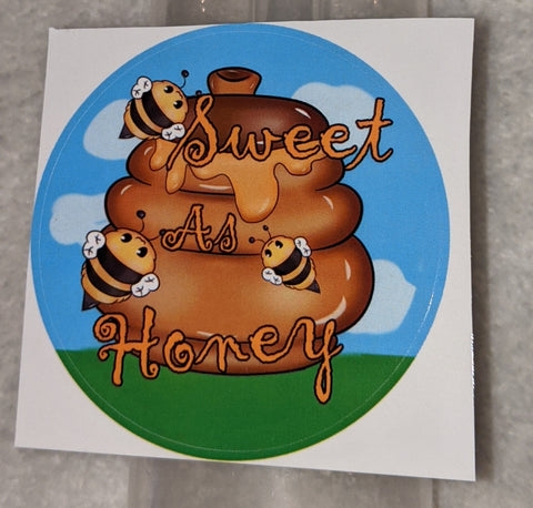 Vinyl Sticker Baby Bee
