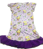 * LILAC SPRING BEARS Night Gown Pajamas Clearance XS