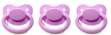 Light Purple New Large Plain Color Adult Pacifier