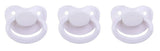 White New Large Plain Color Adult Pacifier