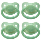Green/Blue Sparkle New Large Sparkle Color Adult Pacifier