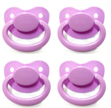 Light Purple New Large Plain Color Adult Pacifier