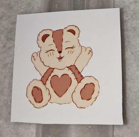 Vinyl Sticker Lil One Bear DESIGNED BY @QUEENPINSART