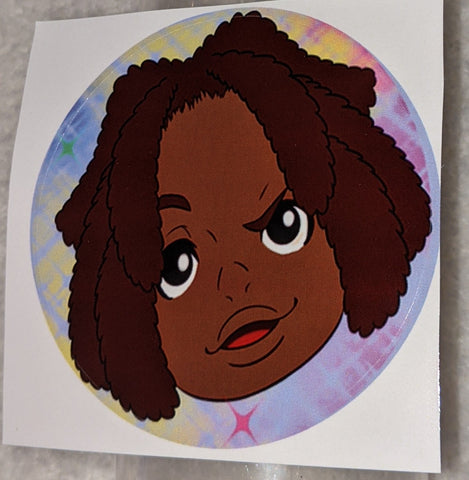 Melanin Babes Vinyl Sticker
