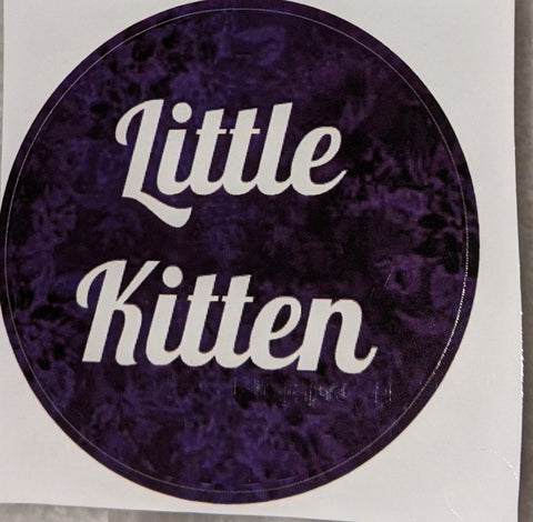 Vinyl Sticker Little Kitten