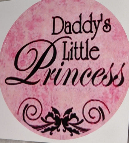 Vinyl Sticker Daddy's Lil Princess