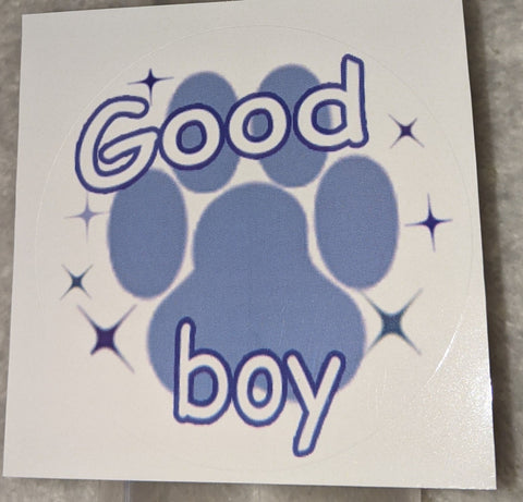 Vinyl Sticker Good Boy