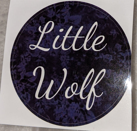 Vinyl Sticker Little Wolf