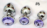 Large Jewelry Stainless Steel Butt Plug