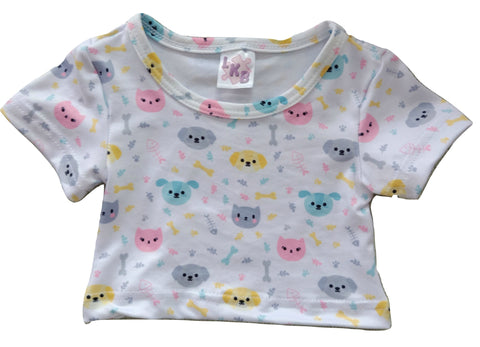KITTY & PUPPY Stuffy Matching Shirt