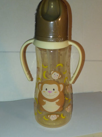 Monkey & Bananas Bottle with removable handles and silicone teat BB477