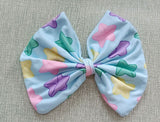 Lucky Stars MATCHING Boutique Fabric Hair Bow