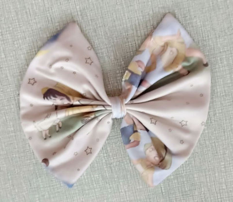 Twisted Tales MATCHING Boutique Fabric Hair Bow