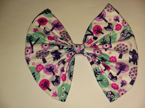 MY LIL DEER MATCHING Boutique Fabric Hair Bow Clearance