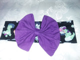 Headband Tiny Terrors Matching Boutique Fabric Hairband Bow HB120