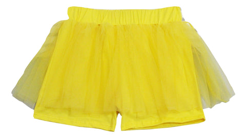 * Yellow Tutu Shorts Skorts clearance XXS only
