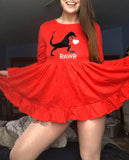 LONG SLEEVE Dinosaur Love Matching Dress clearance xxs xs only