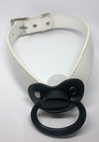 Pacifier Gag New ABDL Adult White & Black
