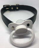 Pacifier Gag New ABDL Adult Black & White