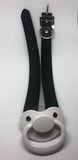 Pacifier Gag New ABDL Adult Black & White