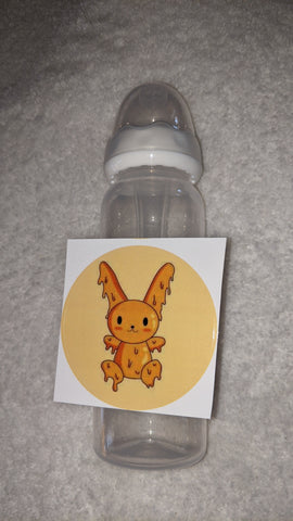 HUNNY BUNNY 9OZ BABY BOTTLE WITH ADULT TEAT