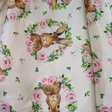 Lil Bunny Embroidered Baby Doll Dress