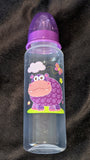 Purple Hippy 9oz Baby Bottle with ADULT Teat