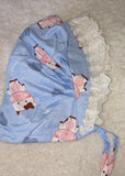 Adult Baby Bonnets Lil Moo Moo Clearance
