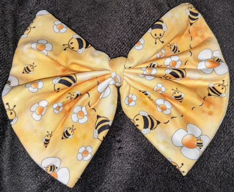 Baby Bumble Chunks MATCHING Boutique Fabric Hair Bow