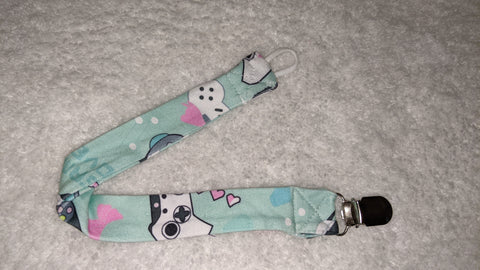VIDEO GAME Matching Fabric Pacifier Clips - 14" Designed by @beezandbatwingz