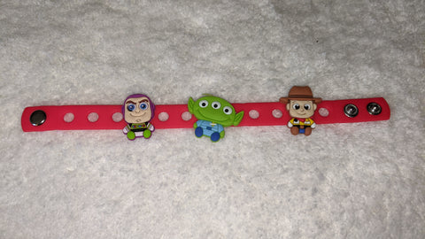 Toys Movie Cartoon New Super Cute Silicone Jibbiz Bracelet