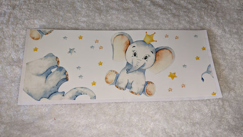 Vinyl Landing Strips Adult Diaper Sticker ROYAL ELEPHANT