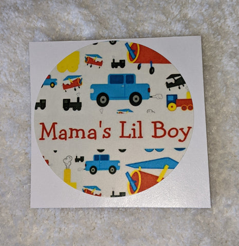 Vinyl Sticker Mama's Lil Boy