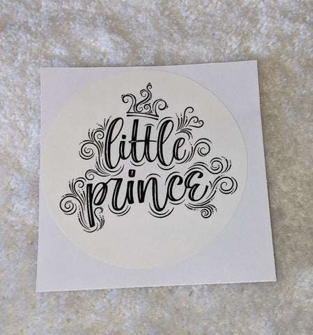 Vinyl Sticker Little Princess