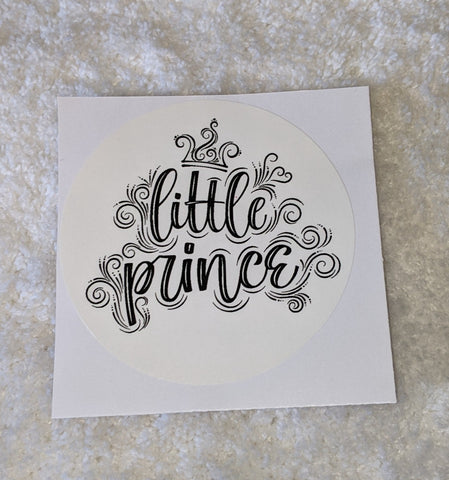 Vinyl Sticker Little Princess