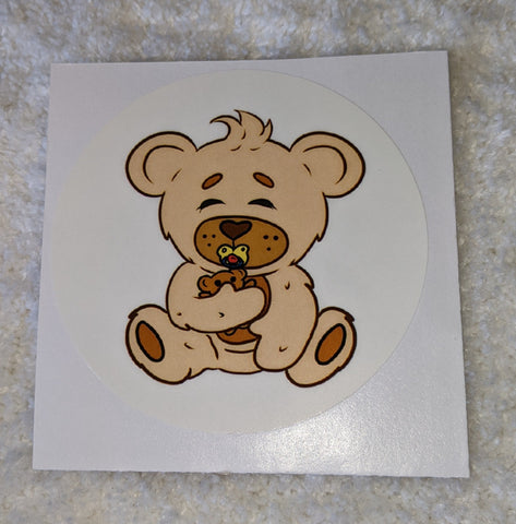 Vinyl Sticker Lil Baby Bear