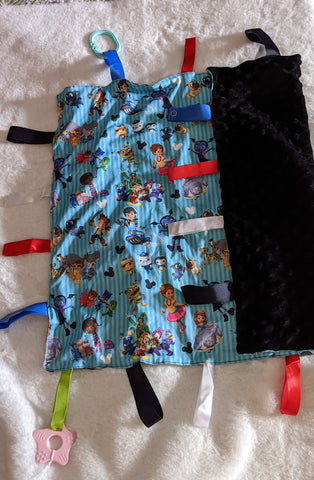 Cartoons Cuddle Sensory Security Blanket Toys
