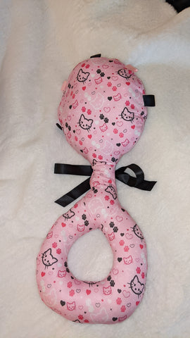 Pretty Kitty Large Fabric Rattle Clearance