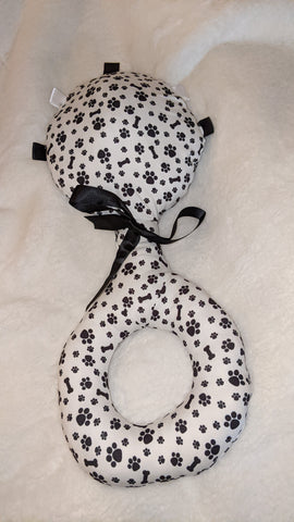 Lil Pup Large Fabric Rattle