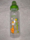 Giraffe Bottle with choice of silicone teat