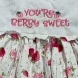 DISCONTINUED Embroidered BabyDoll Dress You're Berry Sweet *