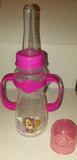 Dog Paw 9oz Baby Bottle with  ADULT Teat & handles