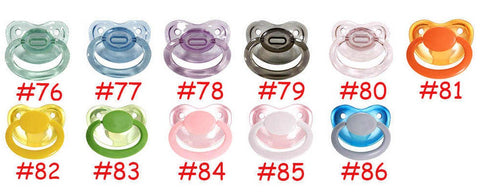 New Clear Color Adult Pacifier