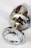 Large Jewelry Stainless Steel Butt Plug