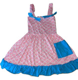 LIL MOROCCAN Ruffles Swing Top Dress Clearance xxs xs only
