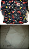 Fire Truck Pocket DIAPER Clearance