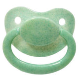 Green/Blue Sparkle New Large Sparkle Color Adult Pacifier