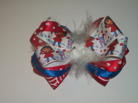 Hairbow Pre school Girl Boutique Hair Bow HB179