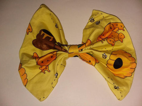 Hunny Bunny Matching Boutique Fabric Hair Bow Clearance